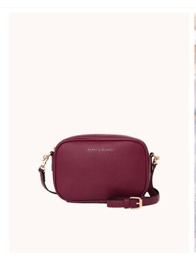 Poppy & Peonies Berry 24/7 Crossbody Vegan Leather Purse With Built in Wallet